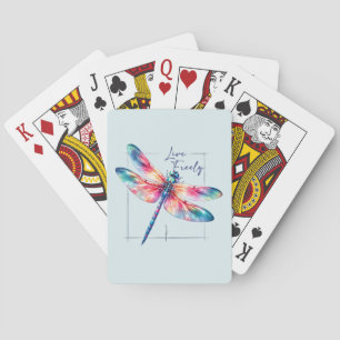 Baraja De Cartas Libremente en vivo - Inspirador colorido de la lib
