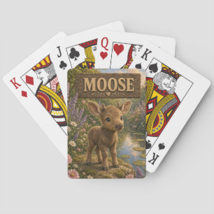 Baraja De Cartas Libro de Cuentos de Bebé Alce Tierno Animal de Gua