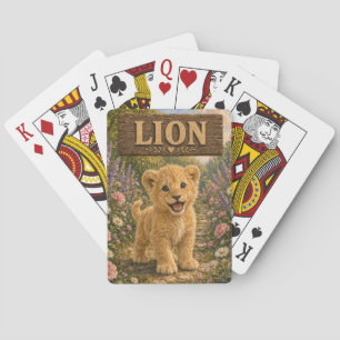 Baraja De Cartas Libro de Cuentos de Bebé León Tierno Animales de G