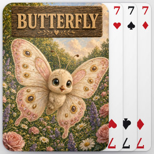 Baraja De Cartas Libro de Cuentos de Bebé Mariposa Lindo Animal de 