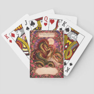 Baraja De Cartas Libro de firmas de boda Basilisk Signing Deck