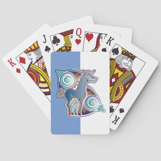 Baraja De Cartas Licorne celtique (Reverso)