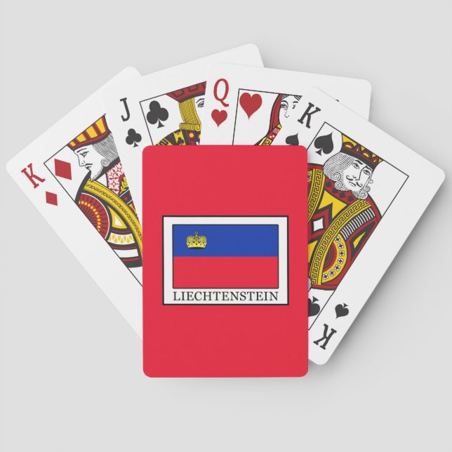 Baraja De Cartas Liechtenstein (Reverso)