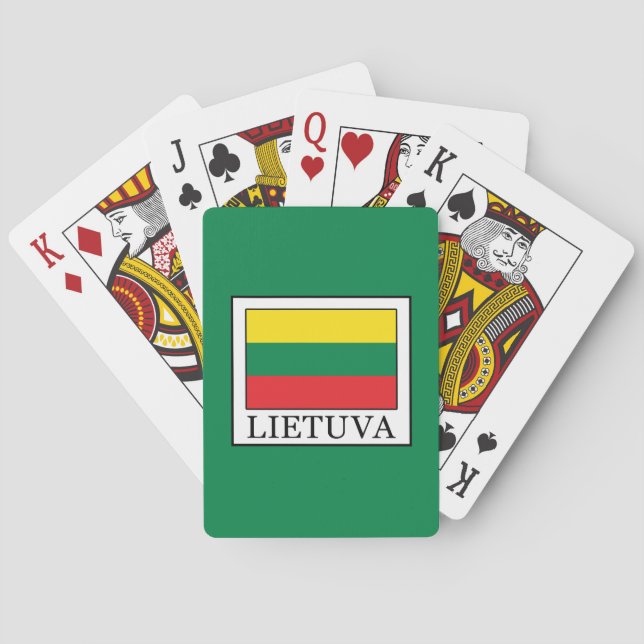 Baraja De Cartas Lietuva (Reverso)
