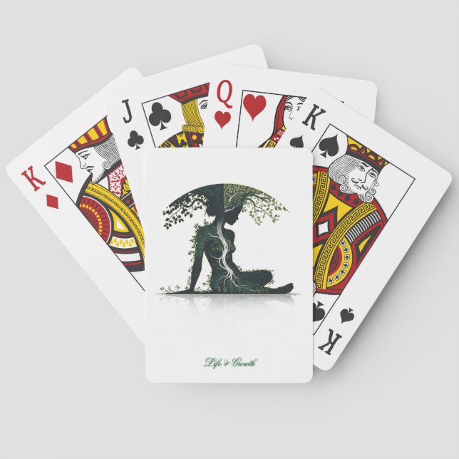 Baraja De Cartas Life & Growth (Reverso)