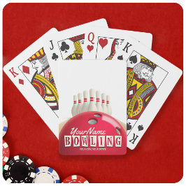 Baraja De Cartas Liga Retro de Bolas Personalizadas Lanes Lanes