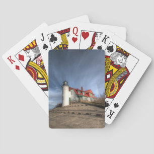 Baraja De Cartas Lighthouses Point Betsie Lake Michigan