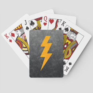 Baraja De Cartas Lightning Bolt in Concrete