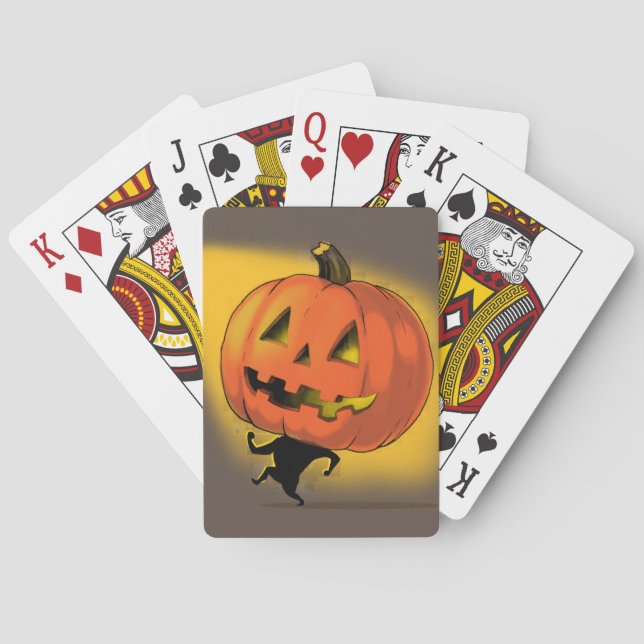 Baraja De Cartas Lil' Pumpkin Head (Reverso)
