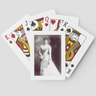 Baraja De Cartas Lily Langtry (1853-1929) actuando en el Haymark