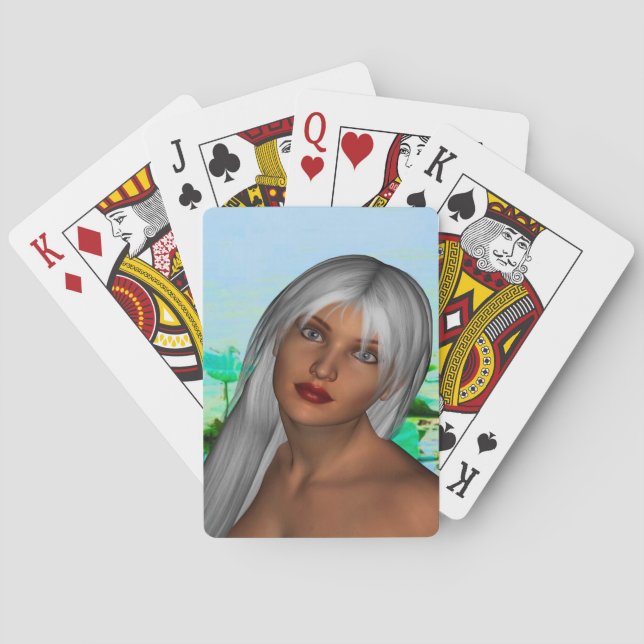 Baraja De Cartas Lily Pond (Reverso)