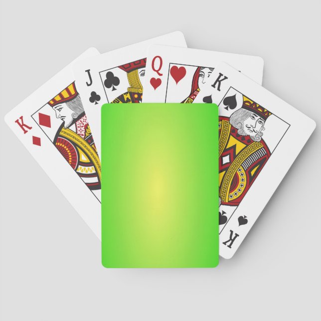 Baraja De Cartas Lime (Reverso)
