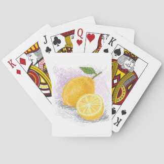 Baraja De Cartas limón