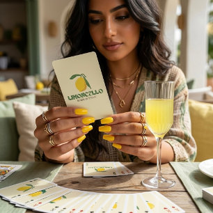 Baraja De Cartas Limoncello