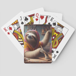 Baraja De Cartas Limpieza de eslogan de una cocina