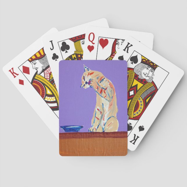 Baraja De Cartas limpieza del gato (Reverso)