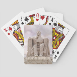 Baraja De Cartas Lincoln Facepalm