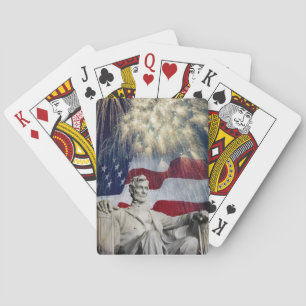 Baraja De Cartas Lincoln y Fireworks