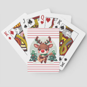 Baraja De Cartas Lindo Reno Caprichoso con guitarra