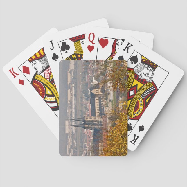 Baraja De Cartas Línea aérea de Bamberg, Alemania (Reverso)