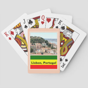 Baraja De Cartas Línea aérea de Lisboa y Portugal