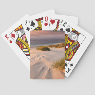 Baraja De Cartas Línea costera   Playa Saltum, Dinamarca