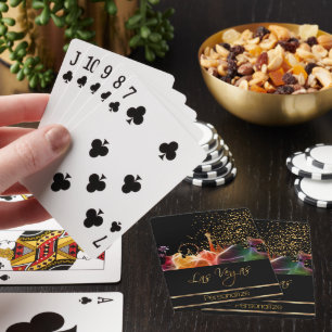 Baraja De Cartas Línea de Skyline Psychedelic Las Vegas