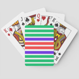 Baraja De Cartas Líneas de color gráfico