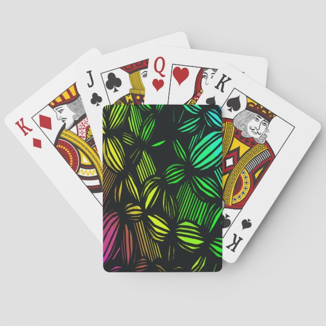 Baraja De Cartas Líneas misteriosas (Reverso)