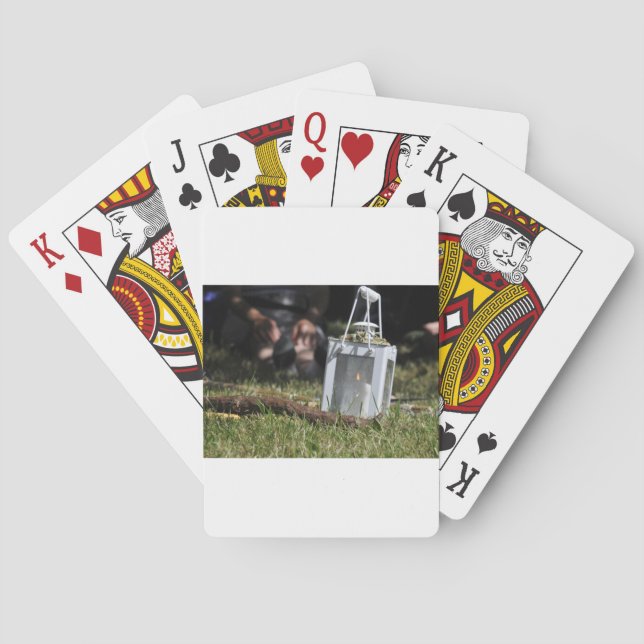 Baraja De Cartas Linterna de luz (Reverso)