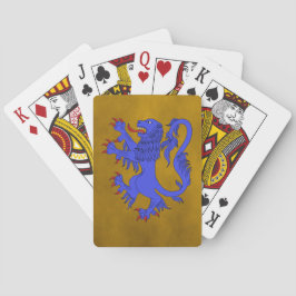 Baraja De Cartas Lion Rampant Azure