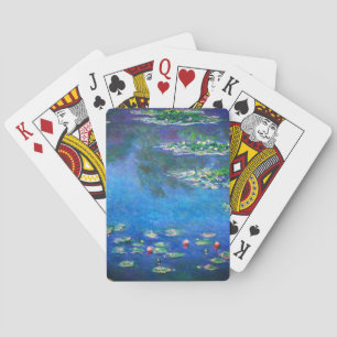 Baraja De Cartas Lirios de agua vintage de Claude Monet