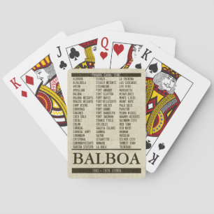 Baraja De Cartas Lista PCZ y su ciudad / base / post