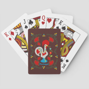 Baraja De Cartas Lista tradicional de Barcelos en blanco
