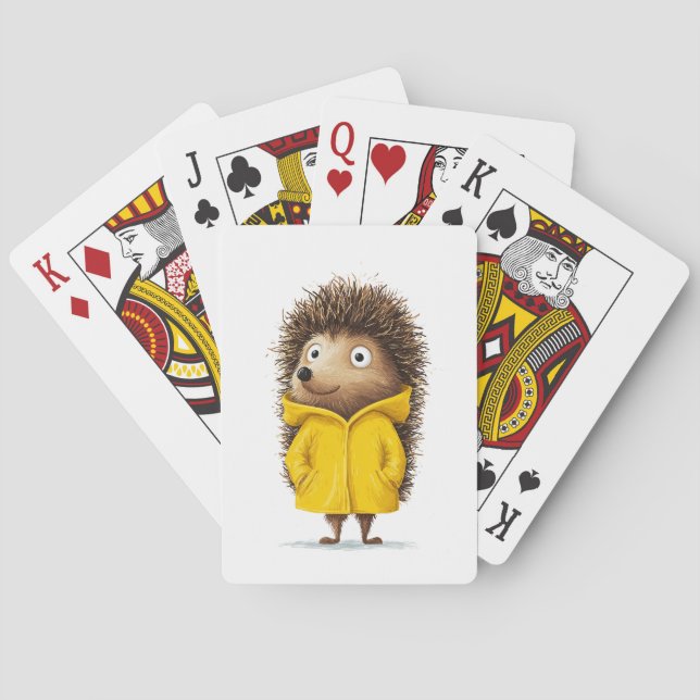Baraja De Cartas Listo para la lluvia (Reverso)