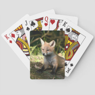 Baraja De Cartas Little Cub Red Fox