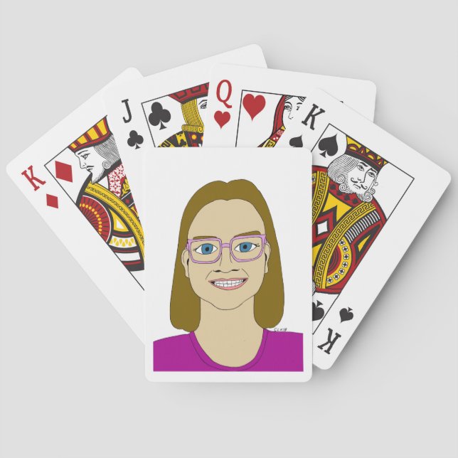 Baraja De Cartas little girl    (Reverso)
