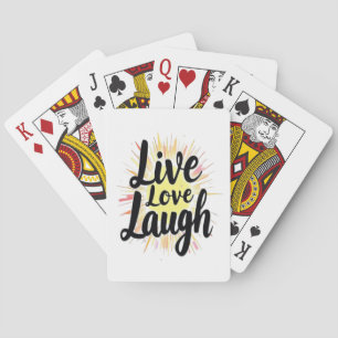 Baraja De Cartas Live Love Laust Motivational Burst