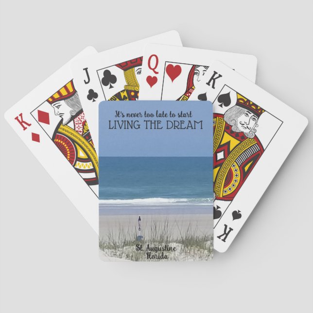 Baraja De Cartas Live the Dream Classic Play Cards (Reverso)