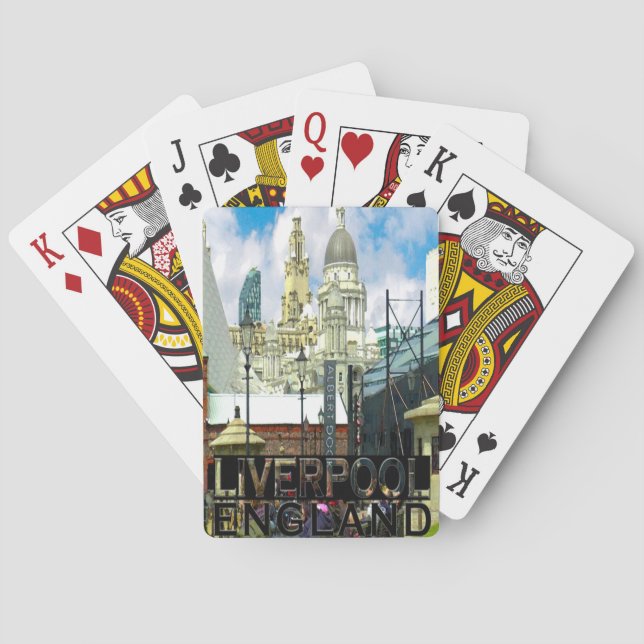 Baraja De Cartas Liverpool (Reverso)
