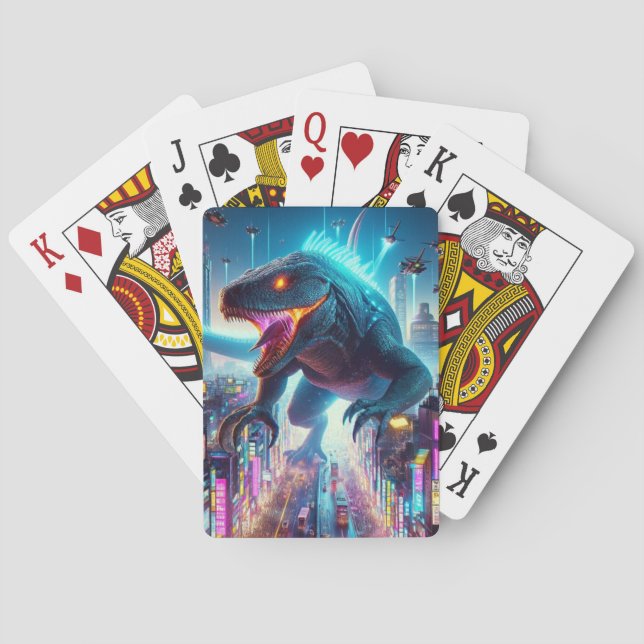 Baraja De Cartas Lizard Monster (Reverso)