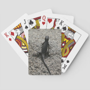 Baraja De Cartas Lizard negro