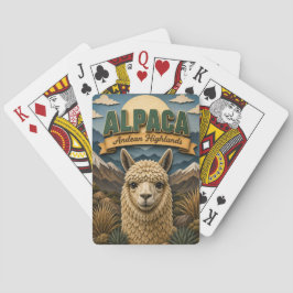 Baraja De Cartas Llama Alpaca Tierras Altas de los Andes POPCUT