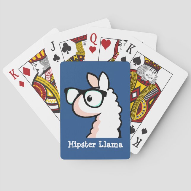 Baraja De Cartas Llama del inconformista (Reverso)