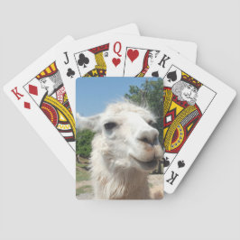 Baraja De Cartas Llama feliz
