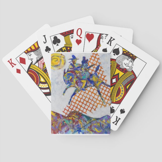 Baraja De Cartas Llamada de Heyoka (Reverso)