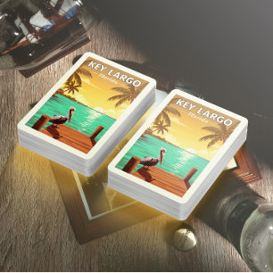Baraja De Cartas Llave vintage Largo Florida