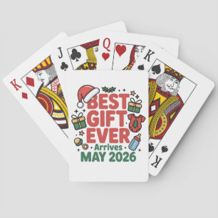 Baraja De Cartas Llega el mejor regalo de Navidad del embarazo mayo