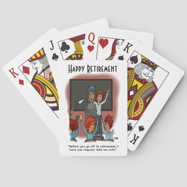 Baraja De Cartas Llévame con tarjetas de juego (Reverso)