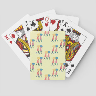 Baraja De Cartas Llevar un modelo de la píldora